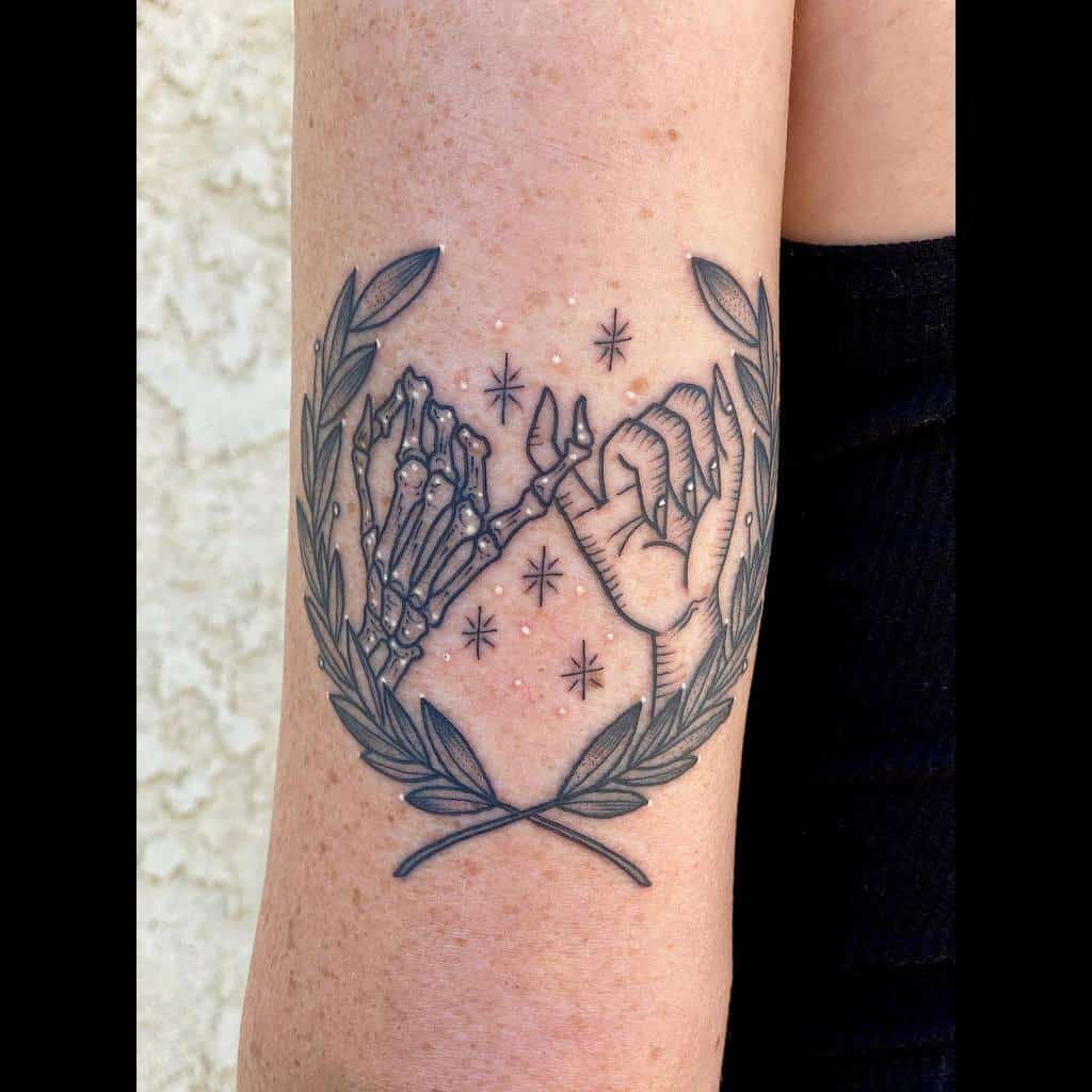 Skeleton Pinky Promise Tattoos melissafreeman.tattoo