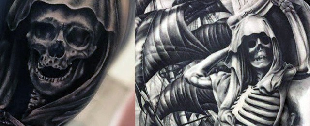 50 Skeleton Tattoos For Men – Spine-Tingling After Life Designs