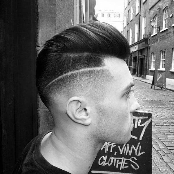 Skin Fade Hairstyle For Males