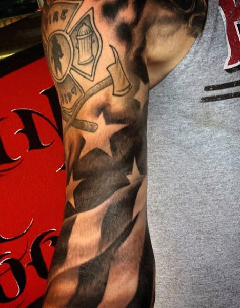Stunning 23 Burning Hot Firefighter Tattoos You Need To See  Psycho Tats