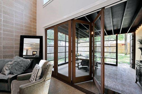 Sliding Glass Door Modern Sunrooms