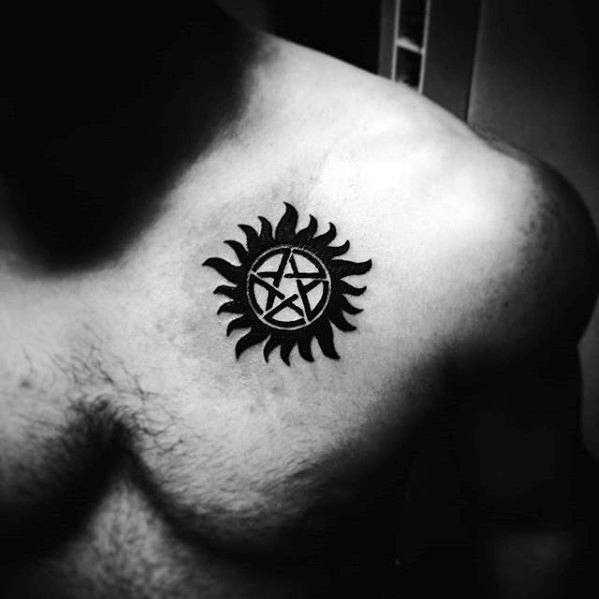 Top 37 Anti Possession Supernatural Tattoo Ideas [2021 Inspiration Guide]