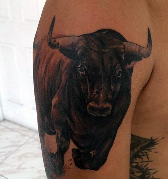 25 Stunning and Daring Bull Tattoo Ideas for Men & Women in 2023