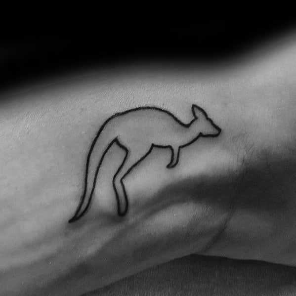 50+ Amazing Kangaroo Tattoos with Meaning - Body Art Guru