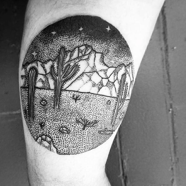 Black Cactus Tattoo By bombayfoor  Tattoogridnet