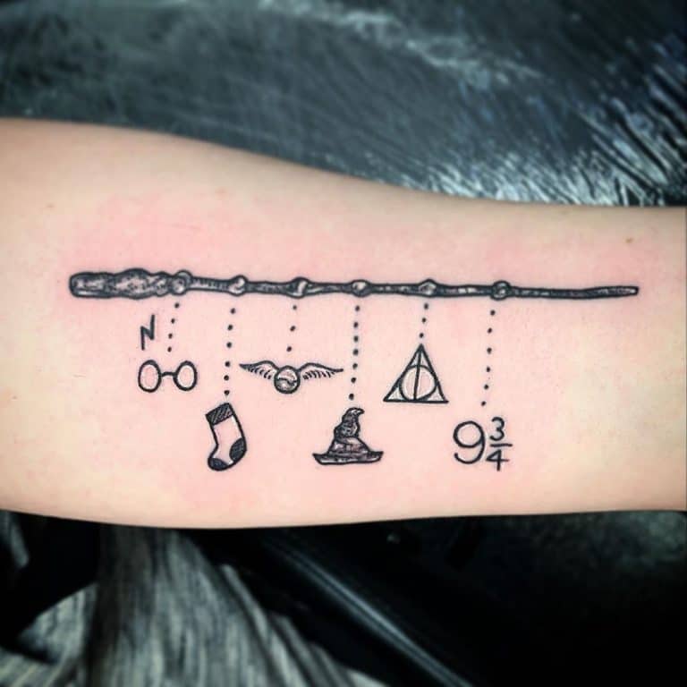 50 Best Deathly Hallows Tattoos [2024 Inspiration Guide]