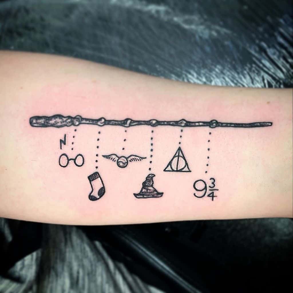Top 50 Best Deathly Hallows Tattoos 2020 Inspiration Guide