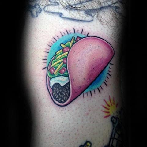 Taco and Tequila Tattoos