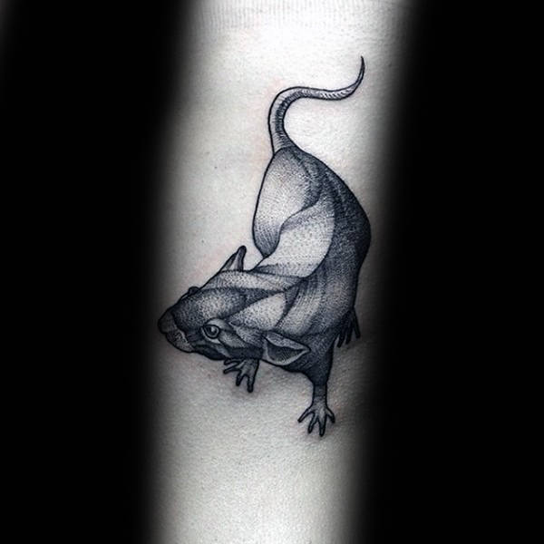 Tattoos for The Year of The Rat  Chinese New Year  Buy Top Quality T   magnumtattoosupplies