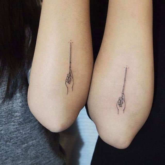 Small Harry Potter Friendship Tattoo