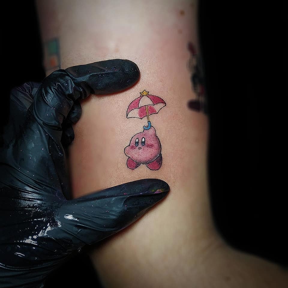 Small Kirby Tattoos Jeni.tattoo