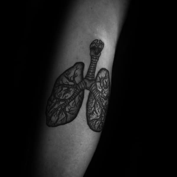 Lung tattoo  Arm tattoos for guys Elegant tattoos Earthy tattoos