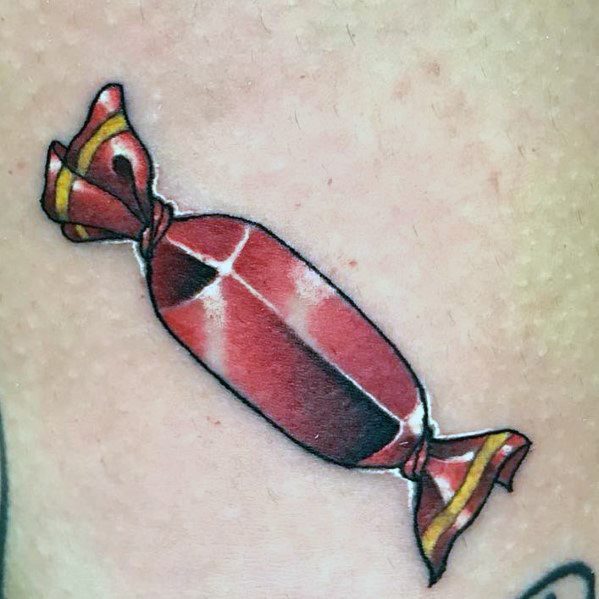 Small Mens Cool Candy Tattoos