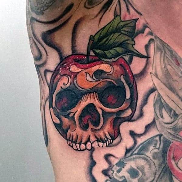 small-mens-skull-apple-armpit-tattoo