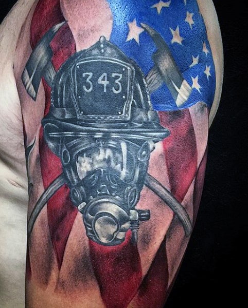 Sin did this firefighter tribute  General Lees Tattoo  Facebook