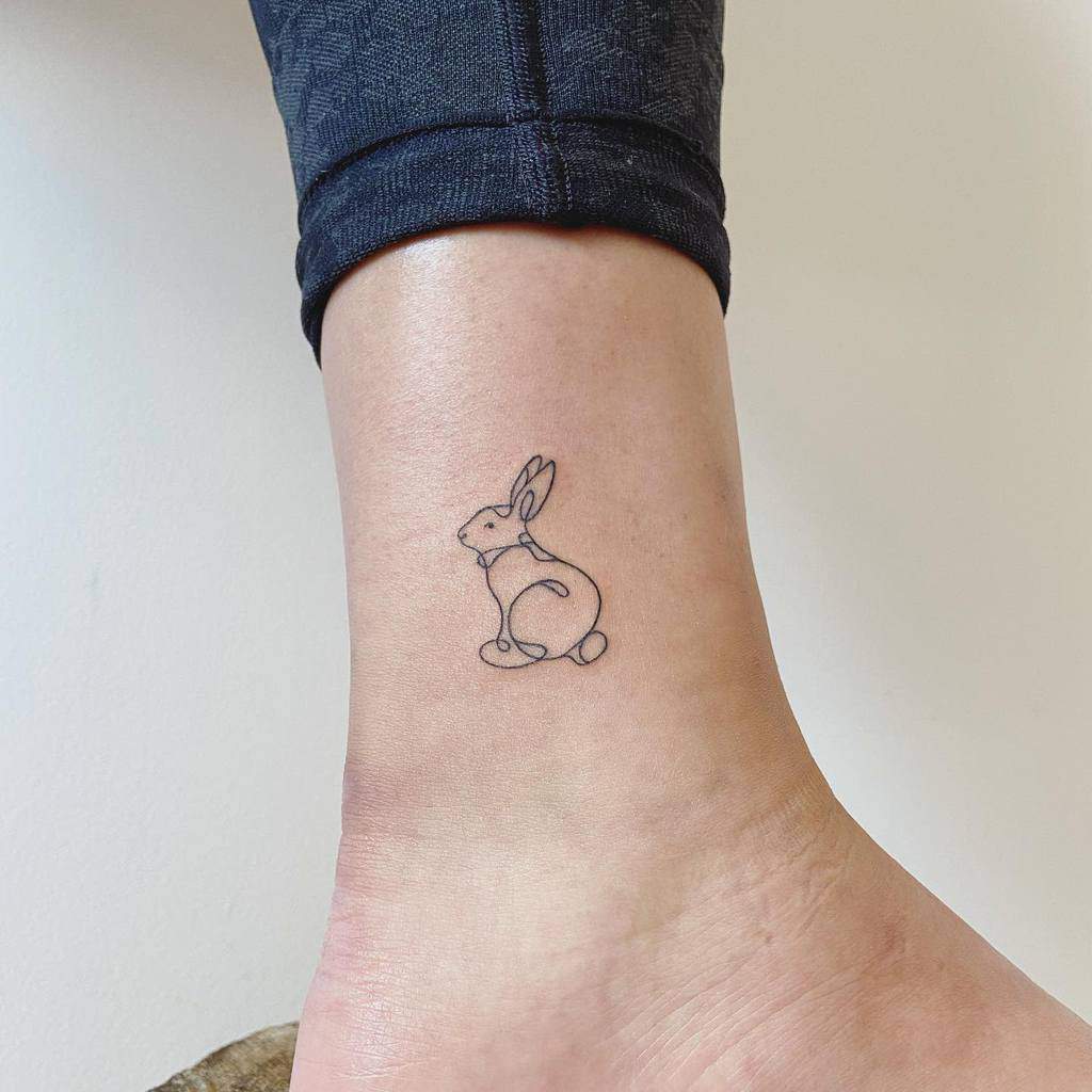 Small Rabbit Tattoos Insync.ink