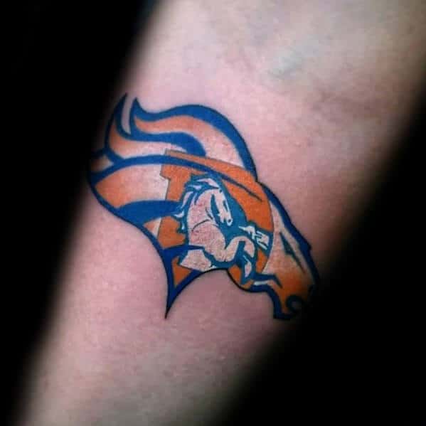 40 Denver Broncos Tattoos For Men - Football Ink Ideas