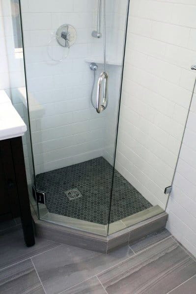 Top 60 Best Corner Shower Ideas - Bathroom Interior Designs