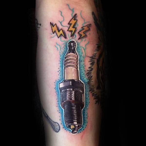 Mechanic Tattoo Designs| spark plugs| Tattoodesigns