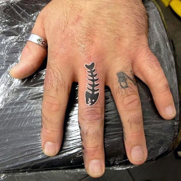 fish bone tattoo meaning