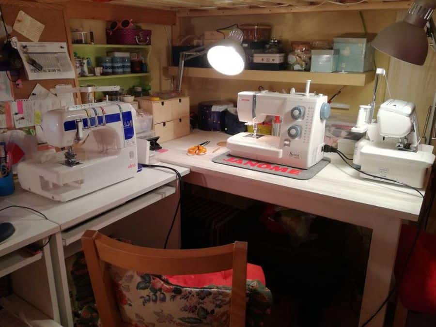 Small Space Sewing Room Ideas 7