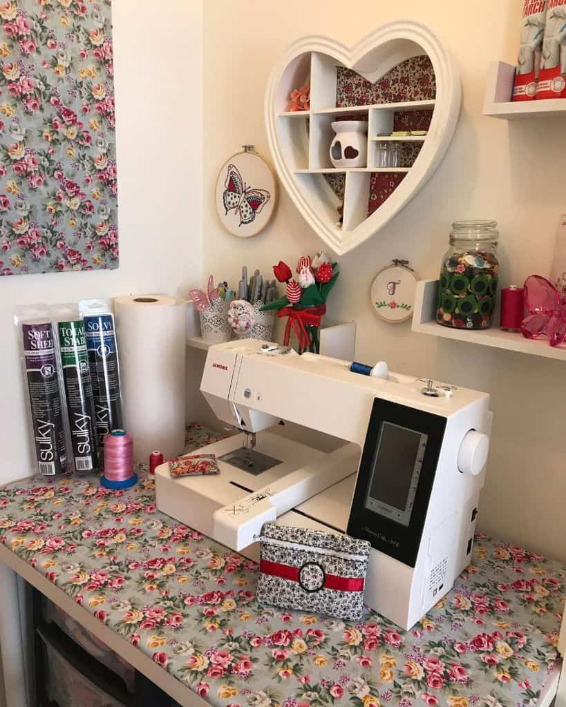 Small Space Sewing Room Ideas 8