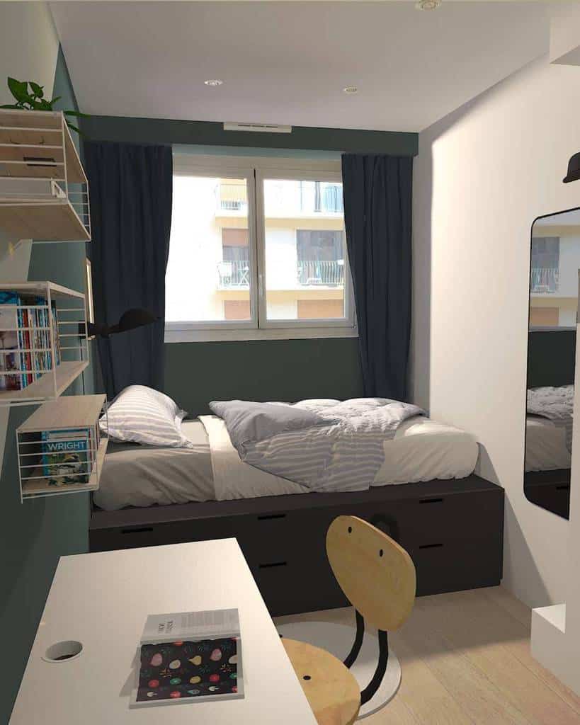 college dorm boho apartment bedroom ideas