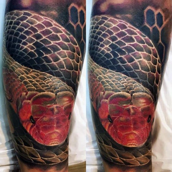 Snake Man Tattoo For Males