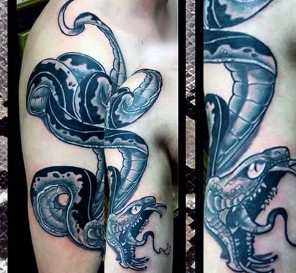 Snake Tattoo Design For Men