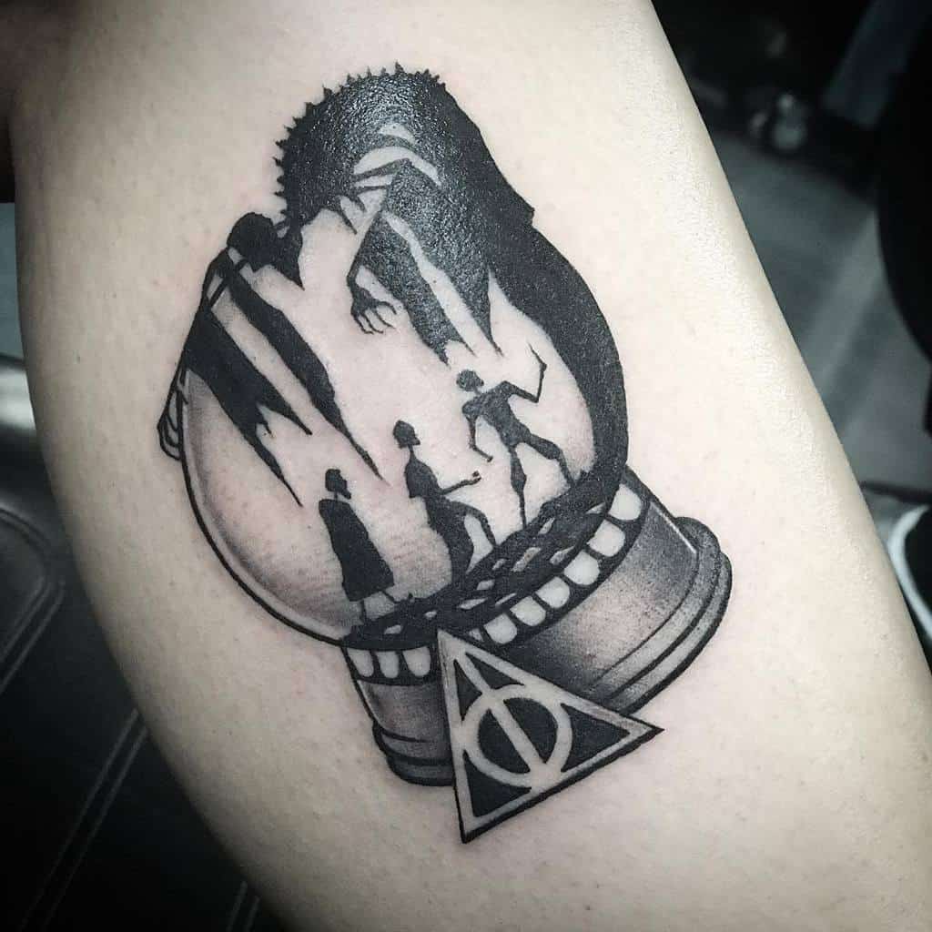 Top 50 Best Deathly Hallows Tattoos 2020 Inspiration Guide