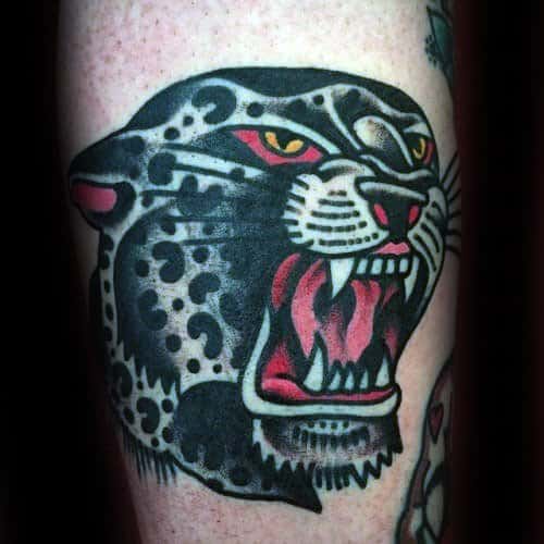 Snow Leopard Guys Tattoo Designs