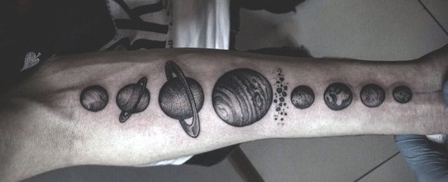 Top 33 Solar System & Planet Tattoo Ideas [2022 Inspiration Guide]