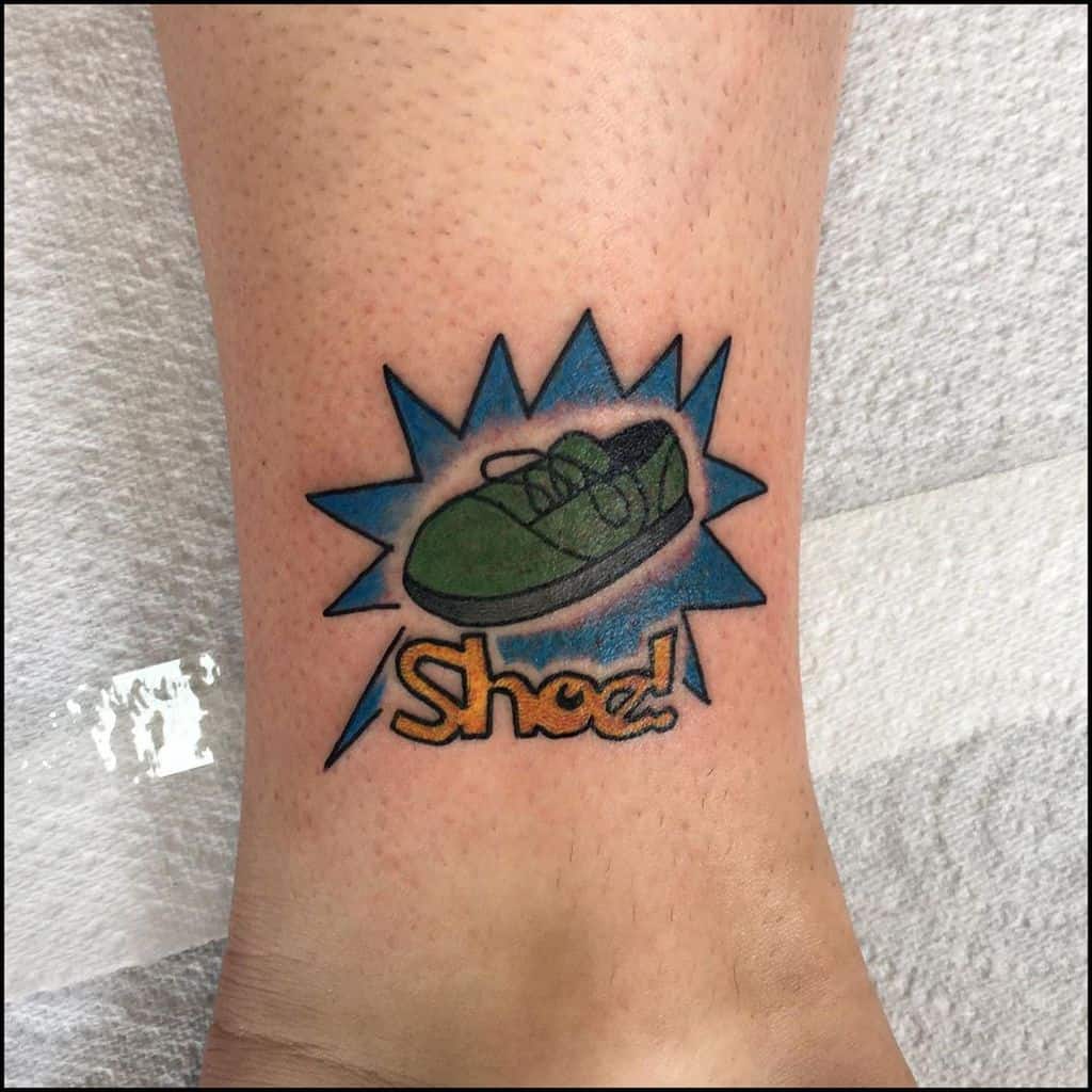 South Park Old School Shoe Tattoo