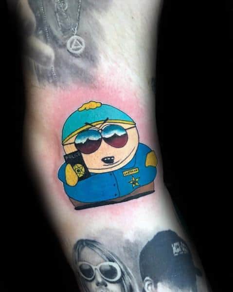South Park Tattoo Ideas For Men On Arm