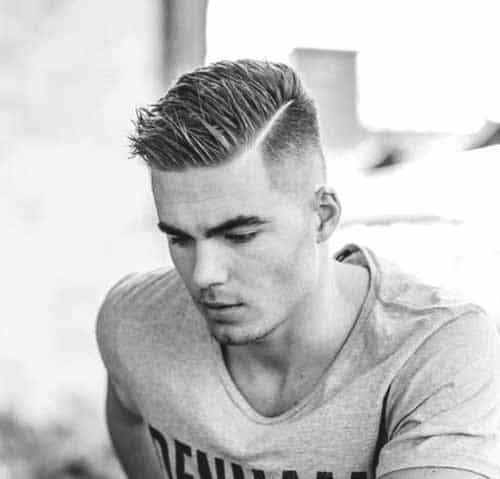 Spiky Short Haircuts For Round Faces Men