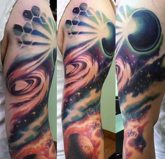 Star Arm Tattoos For Guys