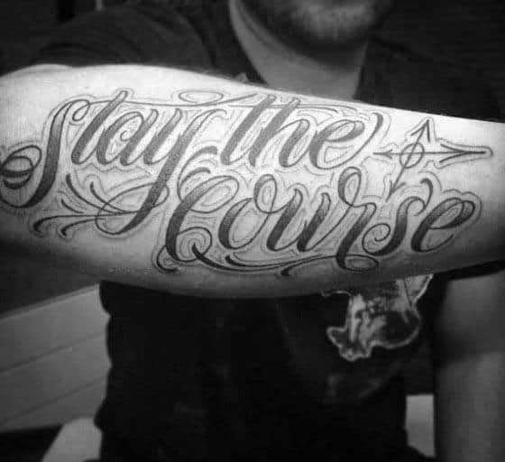 Stay The Course  If you get a Stay the Course tattoo it makes you punch  30 times harder automatically gives you the ability to fly an FA18 and  you can drink