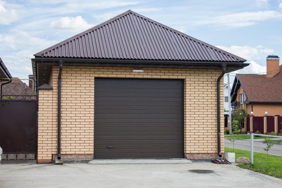 store shutter roll up garage door 