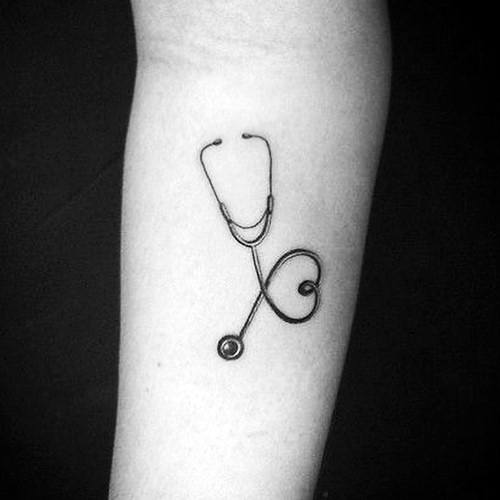 Stethoscope Tattoo Ideas For Men