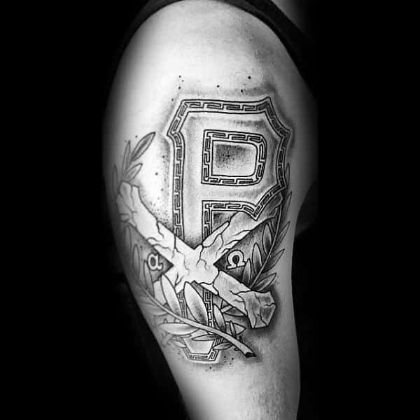 Tattoo uploaded by Geno Citrone  The ChiRho pronounced KEEroe is a  Christian symbol consisting of the intersection of the capital Greek  letters Chi Χ and Rho Ρ which are the first