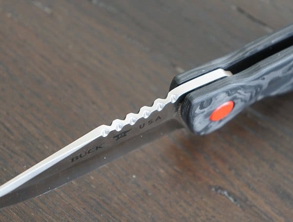 Study Linear Lock Design Buck Knives Sprint Pro Knife