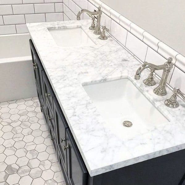 Top 70 Best Bathroom Backsplash Ideas Sink Wall Designs,Roommates Grasscloth Peel And Stick Wallpaper Grey