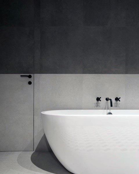 Stunning Interior Grey Bathroom Designs