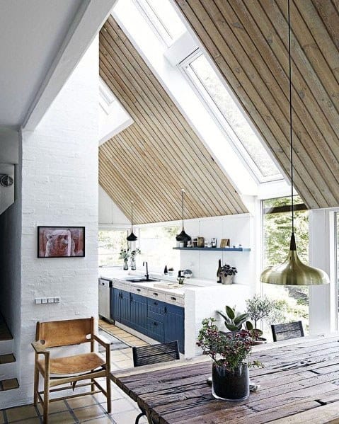 Stunning Interior Vaulted Ceiling Designs