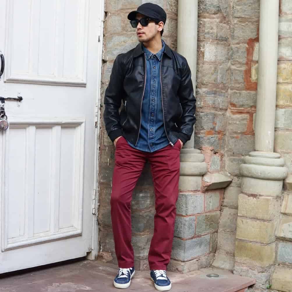 Burgundy Pants Outfit Ideas for Men in 2023