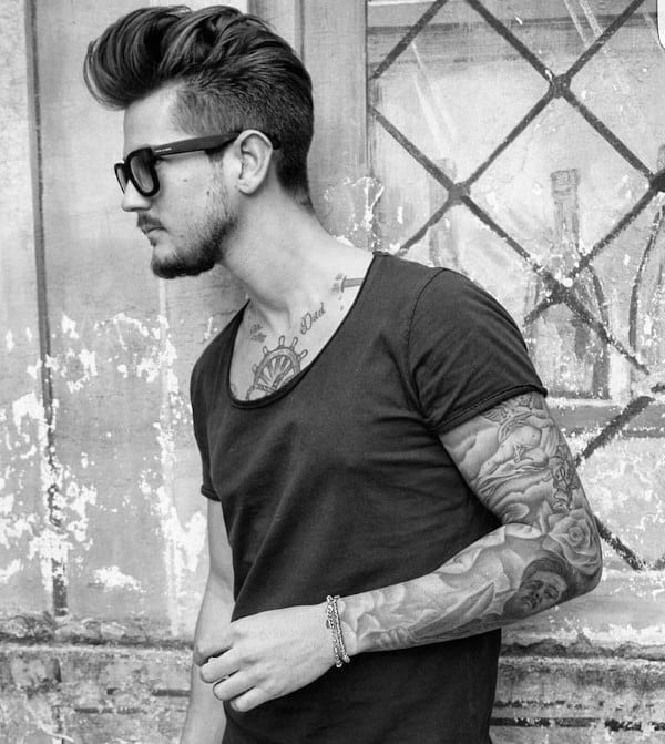 Stylish Pompadours Hair For Males