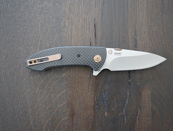 Subtle Bronze Details Crkt 4620 Avant Folding Knife