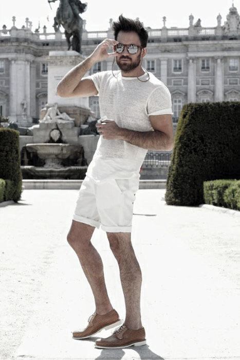 Summer Season All White Outfit Style Ideas For Men