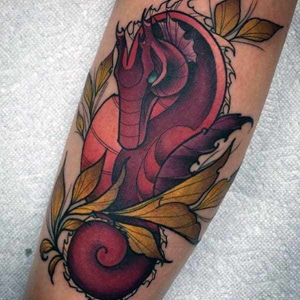 Seahorse Tattoo | Tattoo Ideas and Inspiration | Seahorse tattoo, Tattoos,  I tattoo