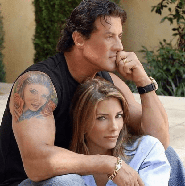 Sylvester Stallone covers another Jennifer Flavin tattoo